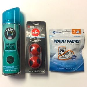 Smelly Shoe & Sneaker Deodorizer & Wash Set